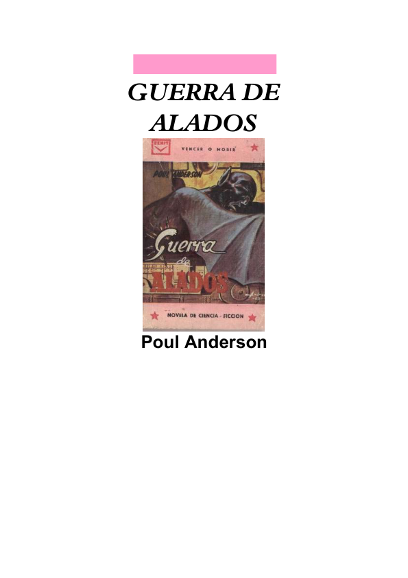 Portada de Microsoft Word - Guerra de alados.doc